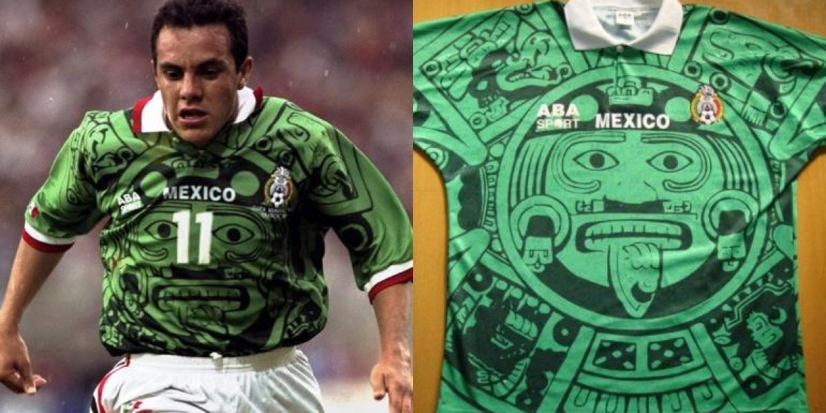 Esto vale el jersey de la Selección Mexicana del 98