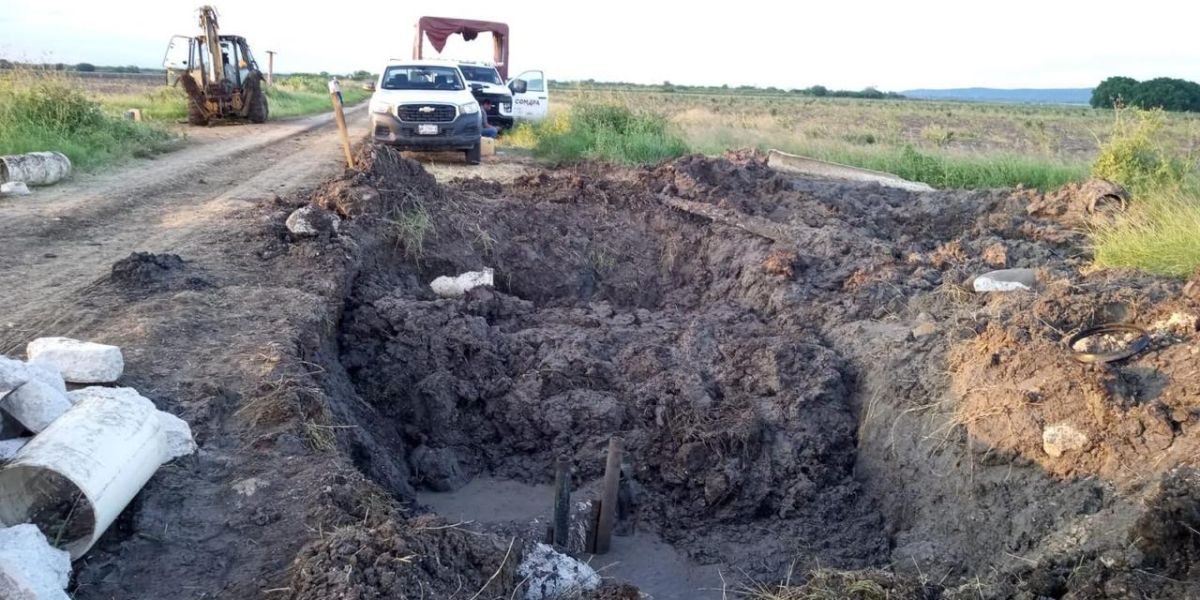 Repara COMAPA Altamira línea de agua cruda que abastece planta Esteros