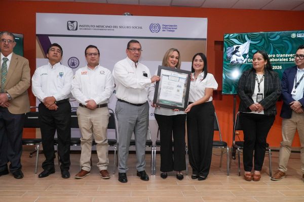 Recibe CENDI UAT reconocimiento del IMSS por promover entornos laborales seguros y saludables