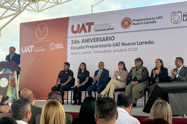 La Prepa UAT Nuevo Laredo fortalece crecimiento educativo en su segundo aniversario
