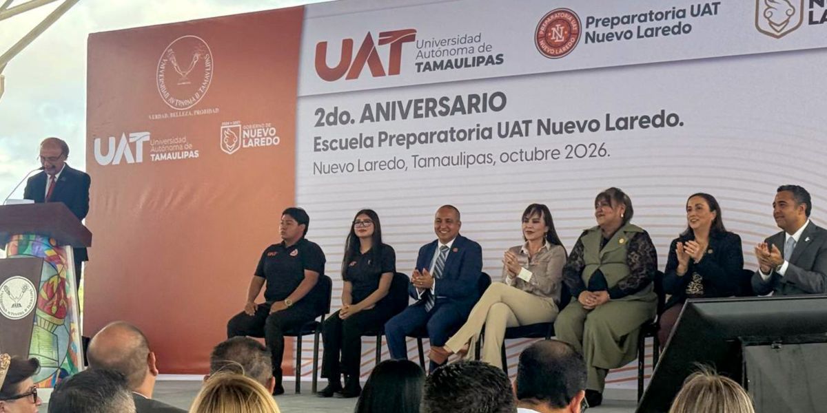 La Prepa UAT Nuevo Laredo fortalece crecimiento educativo en su segundo aniversario