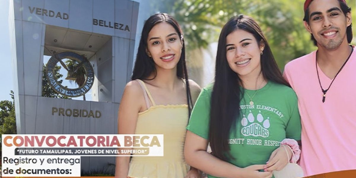 Convoca la UAT a sus estudiantes a participar por la beca Futuro Tamaulipas