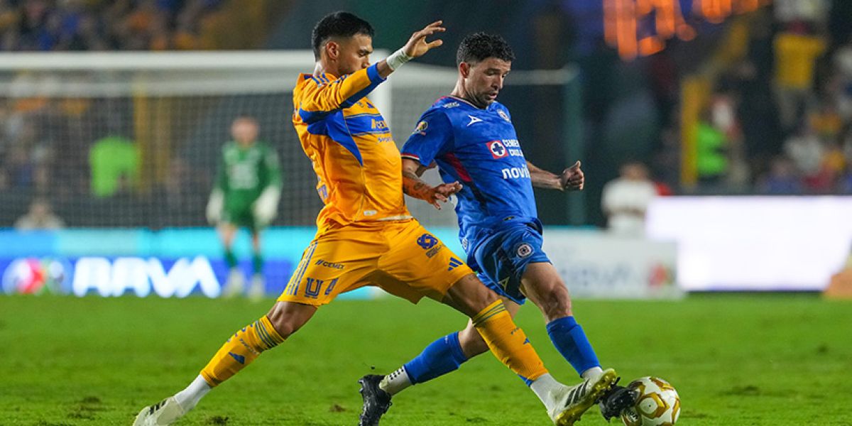 Avanza Tigres a la final tras empatar con Cruz Azul a un gol
