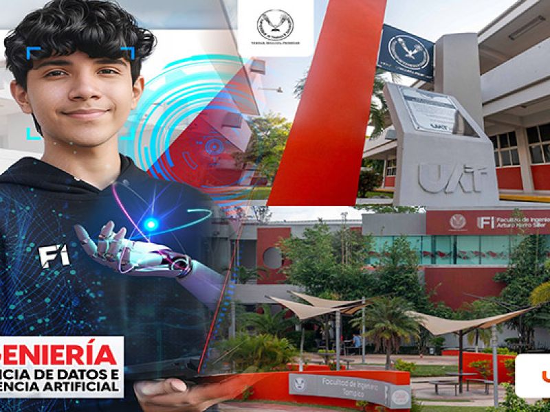 Impulsa la UAT carrera de ingeniería en Ciencia de Datos e Inteligencia Artificial