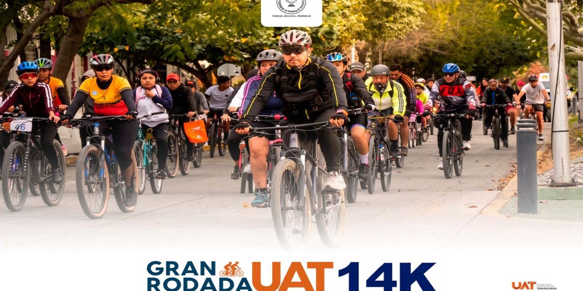 Lista la Gran Rodada UAT 14K en Ciudad Victoria