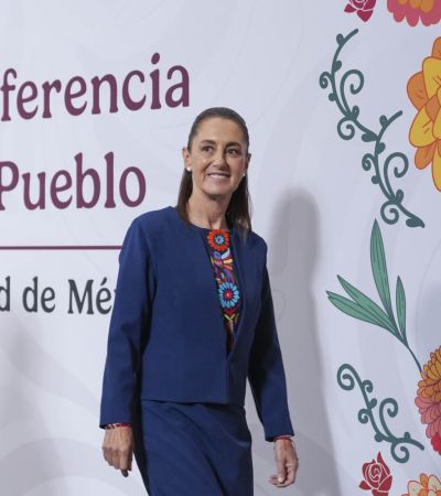 Habrá investigación por sucesos en el zócalo: Presidenta Claudia Sheinbaum