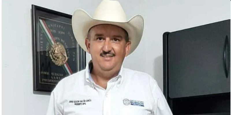Asesinan a exalcalde de Burgos, Tamaulipas