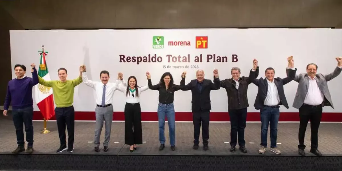 Pactan Morena, PVEM y PT ‘respaldo total’ a Plan B electoral 
