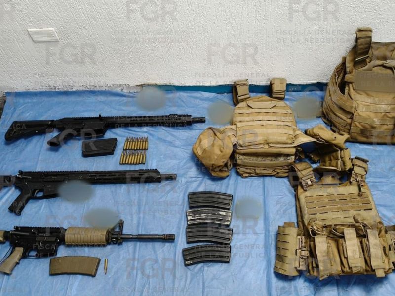 Capturan a ocho por ataque armado contra federales