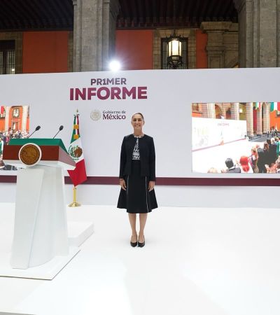 Asiste Américo al Primer Informe de la presidenta Claudia Sheinbaum