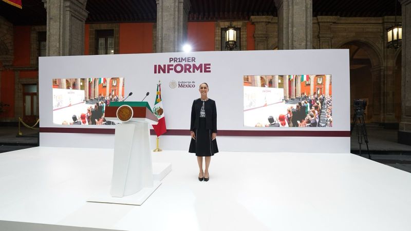 Asiste Américo al Primer Informe de la presidenta Claudia Sheinbaum