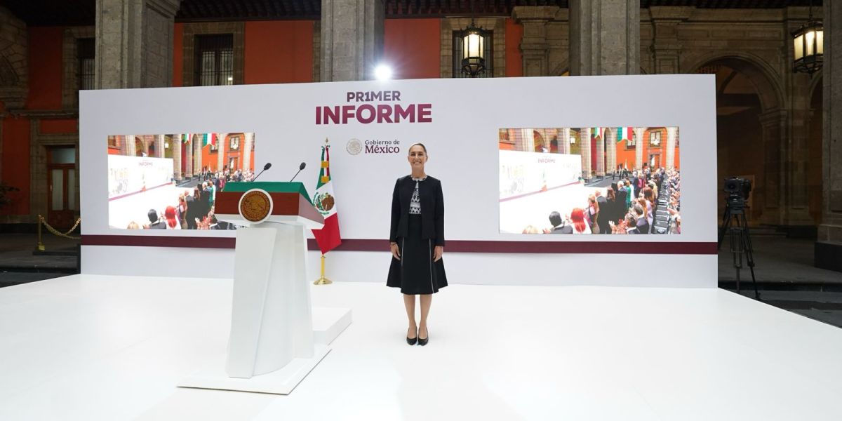 Asiste Américo al Primer Informe de la presidenta Claudia Sheinbaum