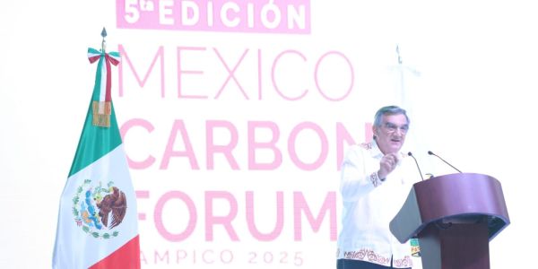 Inaugura Américo la 5ª edición del México Carbon Forum en Tampico