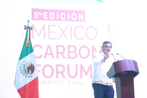 Inaugura Américo la 5ª edición del México Carbon Forum en Tampico
