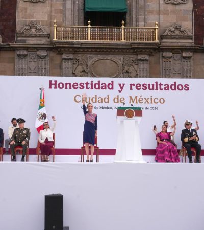 Rendir cuentas es un acto de congruencia y obediencia al pueblo; Presidenta Claudia Sheinbaun