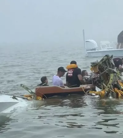 Suman 6 muertos por desplome de aeronave de SEMAR en Estados Unidos