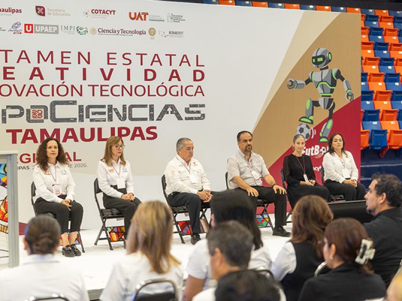 Destaca la UAT como sede regional de ExpoCiencias Tamaulipas 2026