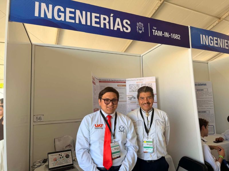 Estudiante de la UAT pone en alto a Tamaulipas en la FEMECI 2026