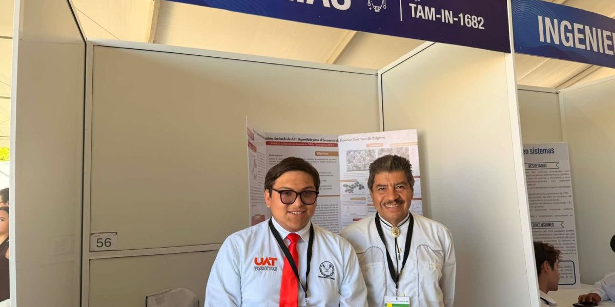 Estudiante de la UAT pone en alto a Tamaulipas en la FEMECI 2026