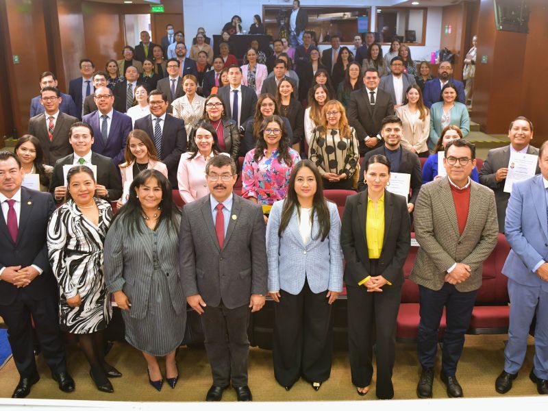 Estudiantes de excelencia de la UAT concluyen estancia en el Órgano de Administración Judicial