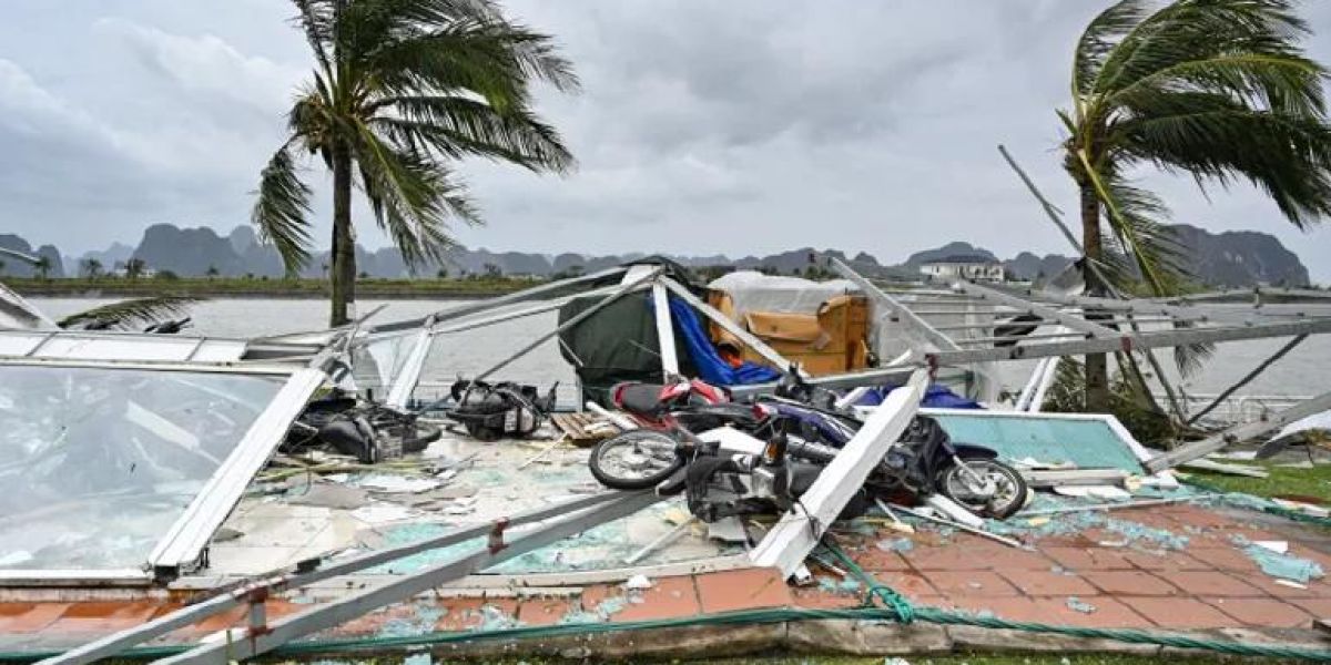 Super tifón Yagi dejó al menos 14 muertos en Vietnam