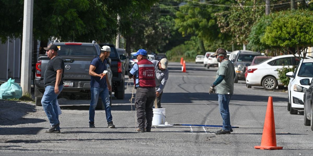 Anuncia SEDUMA cambio de sentido vial en calle Sierra Vista del Fracc. Villarreal