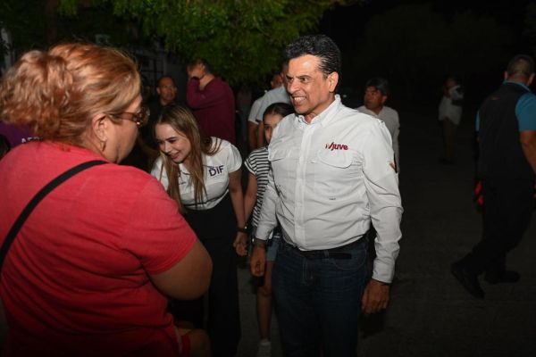 Entrega Municipio área verde iluminada en la Mariano Matamoros