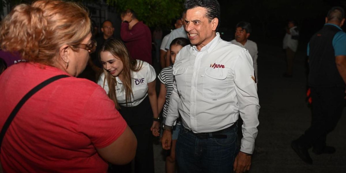 Entrega Municipio área verde iluminada en la Mariano Matamoros