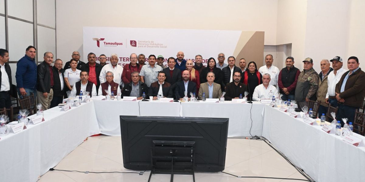 Preside alcalde de Victoria reunión de Semáforo del Cuidado del Agua