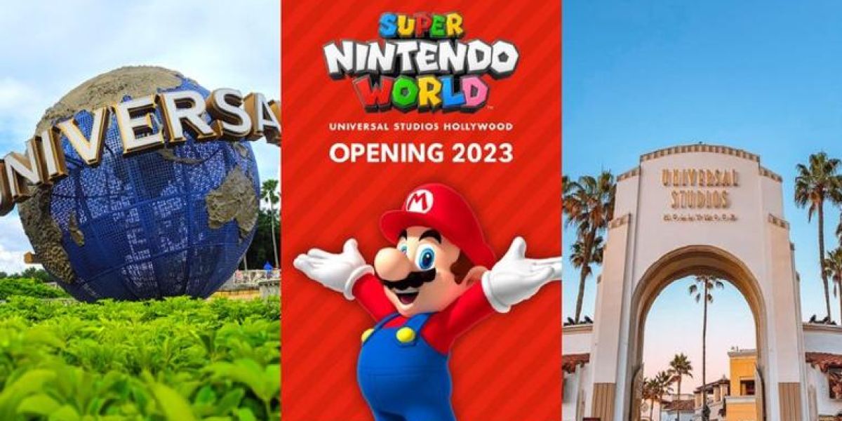 Abrirán parque de Super Nintendo World en Hollywood en 2023
