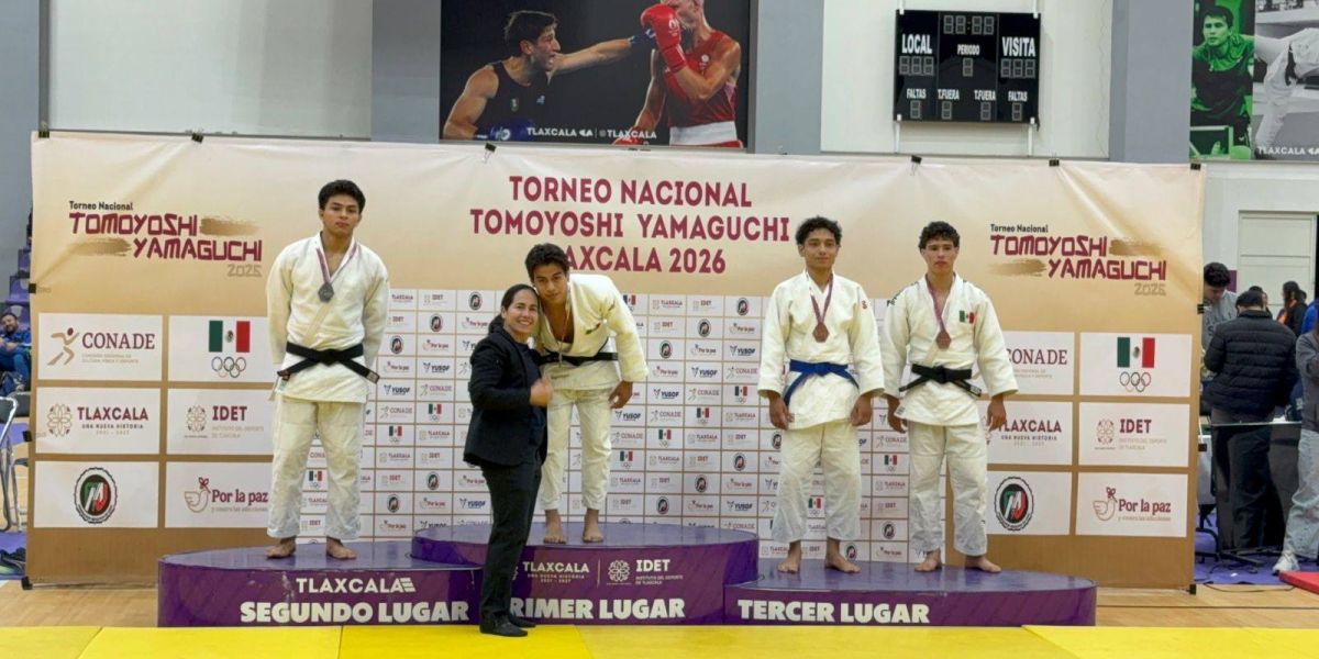 Lalo Sagastegui conquista el nacional de judo y enaltece el nombre de la UAT