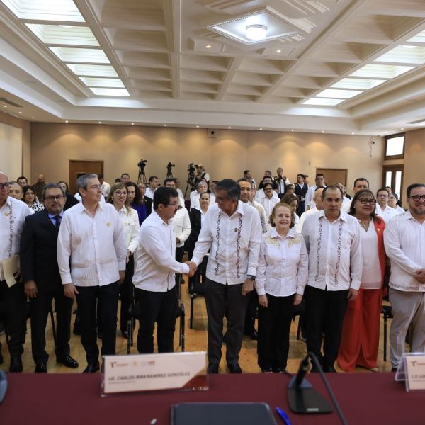 Instala Américo Villarreal Comité Técnico del Fideicomiso para fortalecer el desarrollo y la transparencia de la UAT