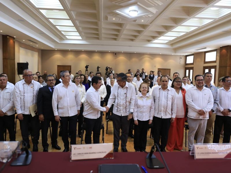 Instala Américo Villarreal Comité Técnico del Fideicomiso para fortalecer el desarrollo y la transparencia de la UAT