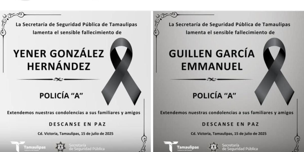 Policías Estatales fallecen en accidente