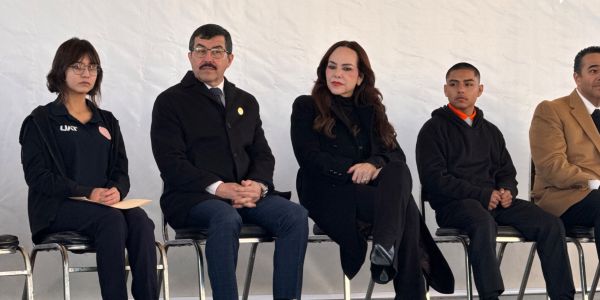 UAT y Gobierno de Nuevo Laredo inauguran obras en la nueva Preparatoria
