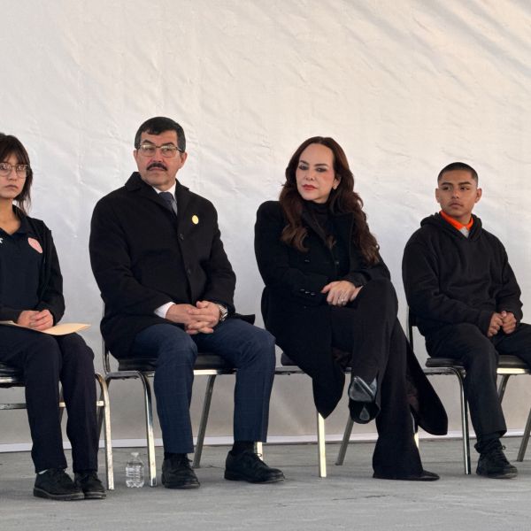 UAT y Gobierno de Nuevo Laredo inauguran obras en la nueva Preparatoria