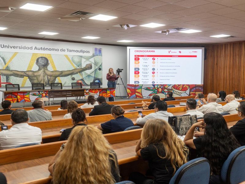 Integra la UAT a estudiantes de posgrado a la beca Futuro Tamaulipas del ITABEC
