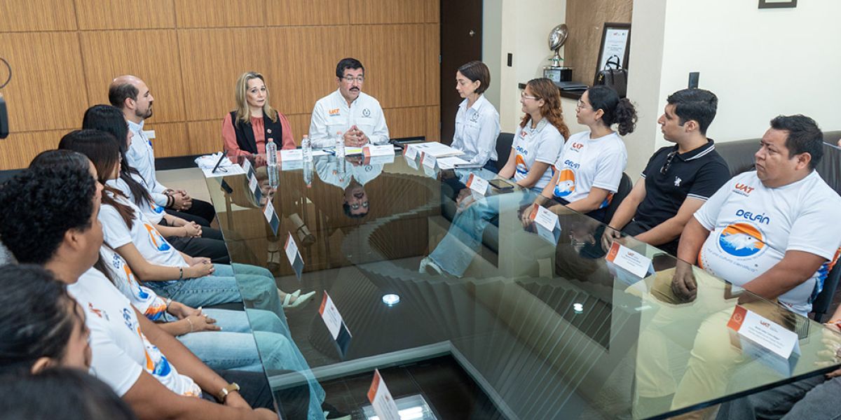 Participan 354 estudiantes de la UAT en programa de movilidad  Delfín 2026