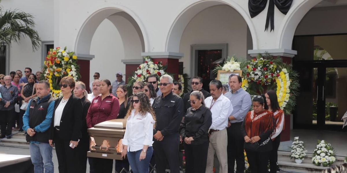 Altamira despide a Adrián Olvera Tavera con homenaje luctuoso