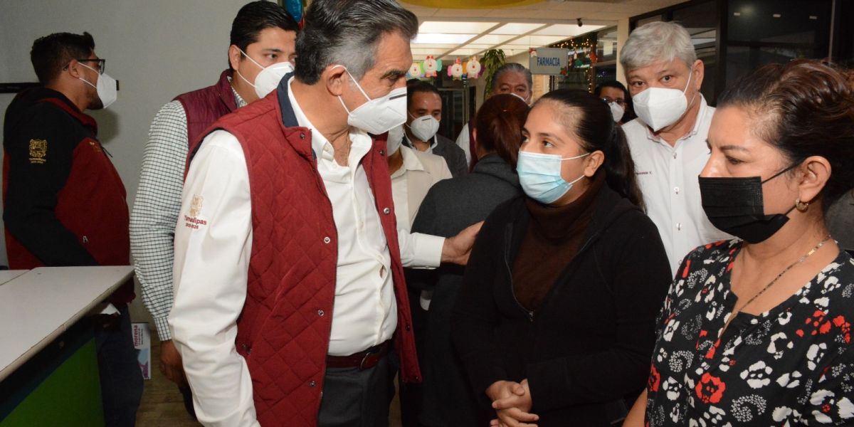 Supervisa gobernador al Hospital Infantil de Tamaulipas