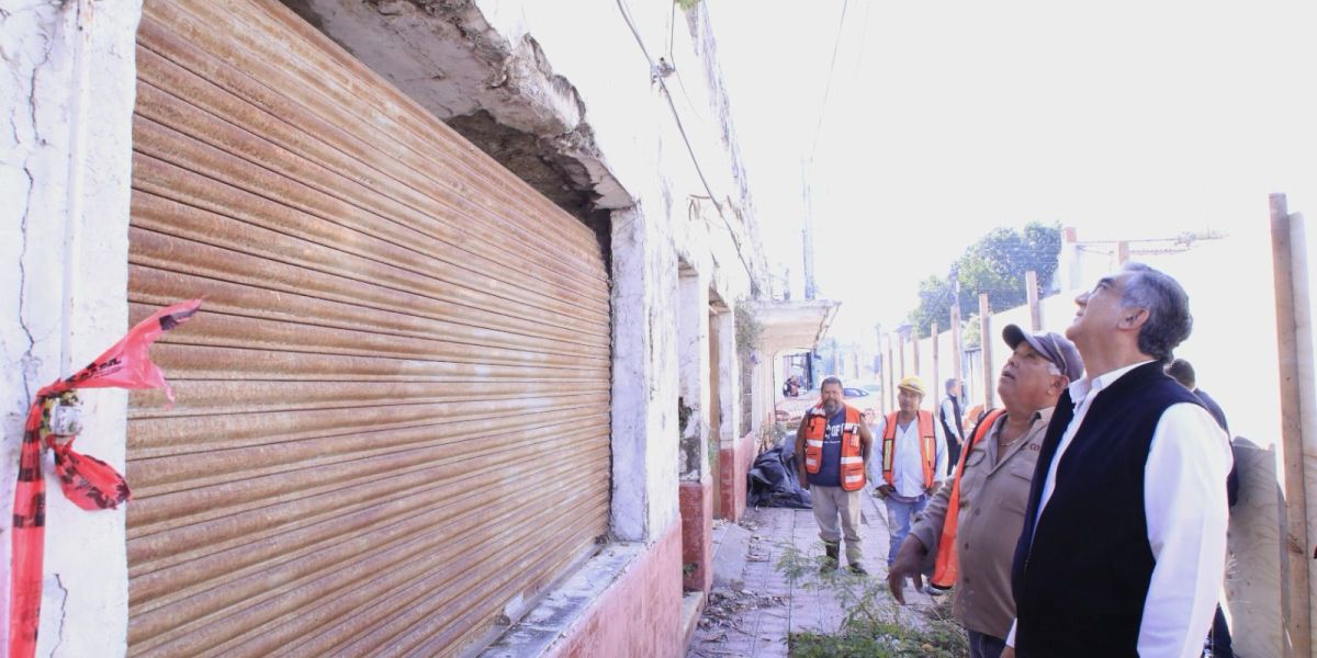 Transformará Américo edificio abandonado en modernas oficinas gubernamentales