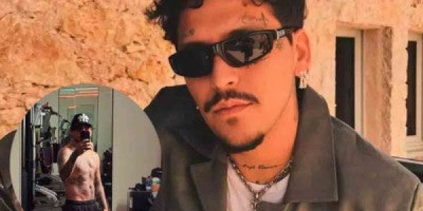 Christian Nodal presume cuerpazo y deja sin aliento a sus fans