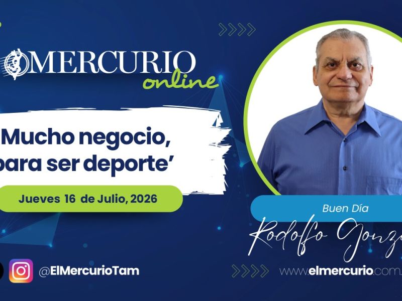 ‘Mucho negocio, para ser deporte’