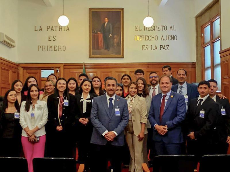 Estudiantes la UAT fortalecen su formación en la SCJN y la Cámara de Diputados