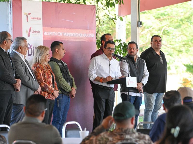 Se comprometen trabajadores de aplicación y reparto en el fomento de Victoria