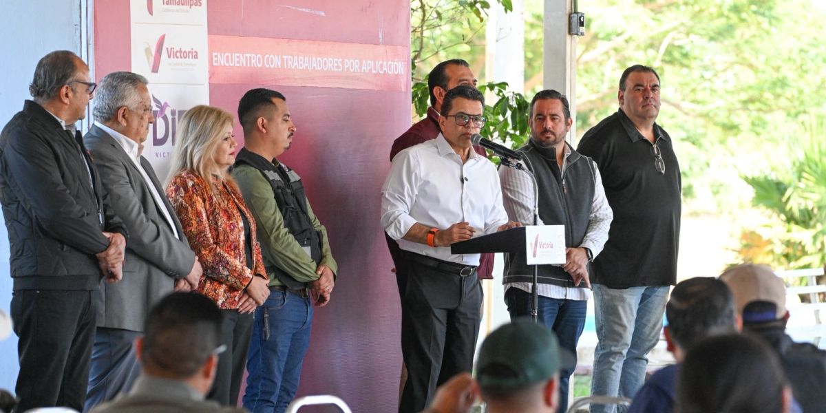 Se comprometen trabajadores de aplicación y reparto en el fomento de Victoria