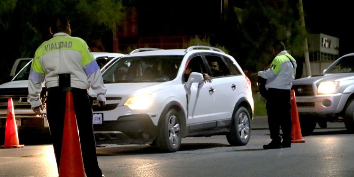 Siguen vigentes operativos anti alcohol en Ciudad Victoria, detectan hasta 25 conductores ebrios por fin de semana