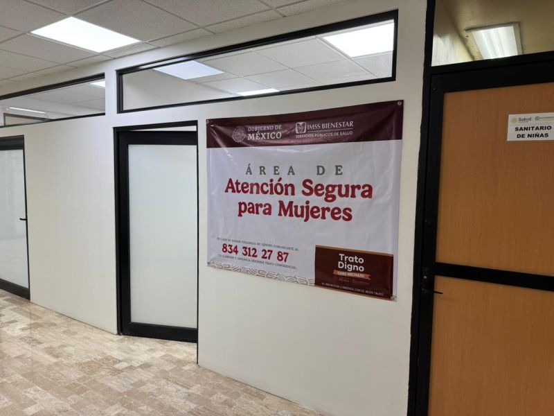 Habilita Hospital Infantil área de atención segura a mujeres
