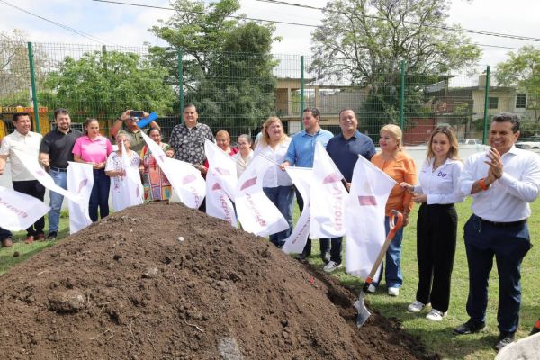 Arranca Lalo Gattás remodelación del parque de softbol de la Miguel Alemán