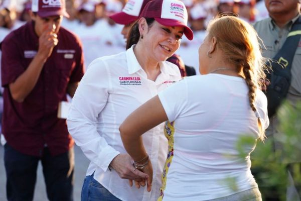 Presentará candidata Carmen Lilia Canturosas propuesta del Plan de Gobierno 2024-2027